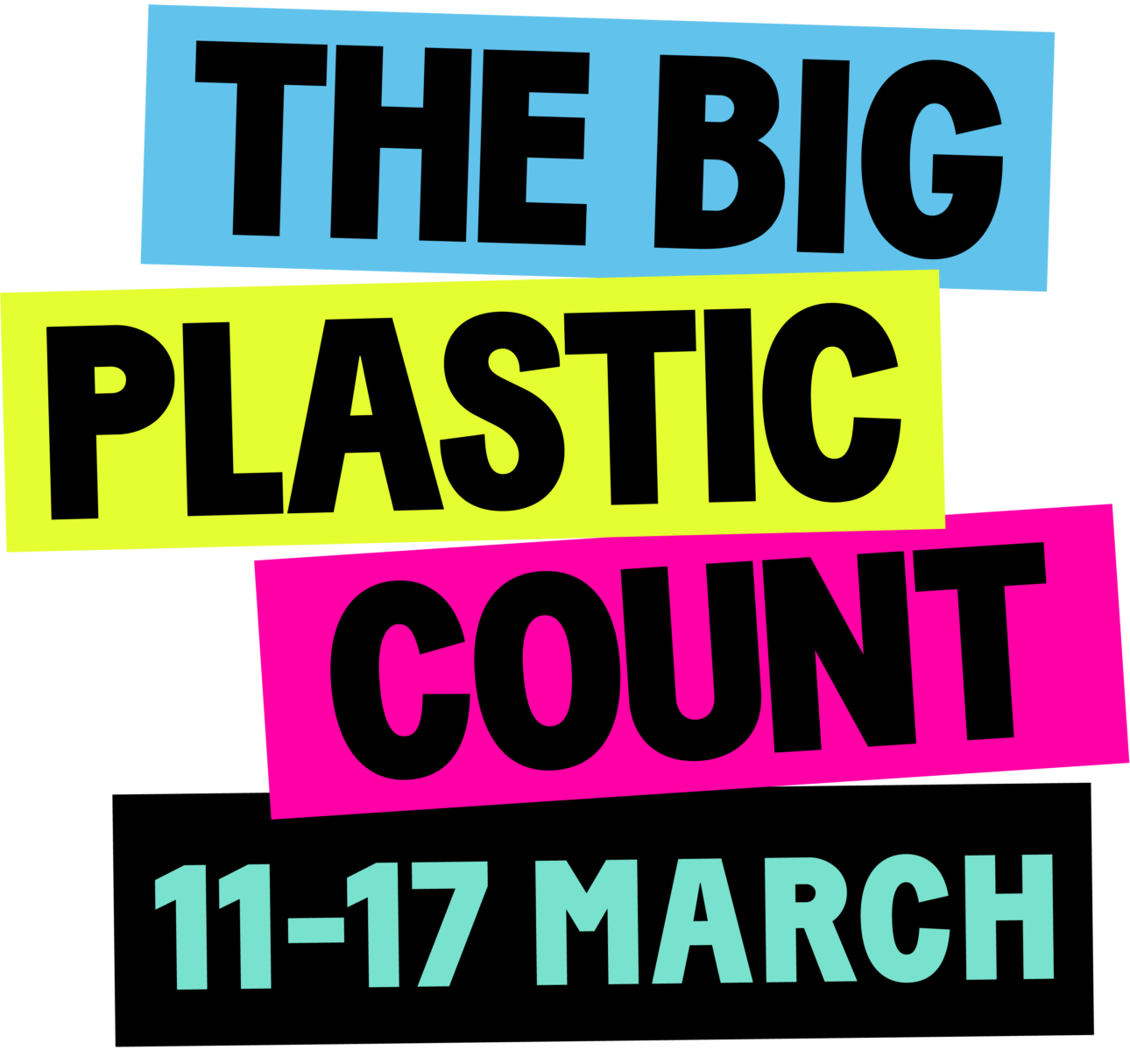 Header image for Big Plastic Count 2024!