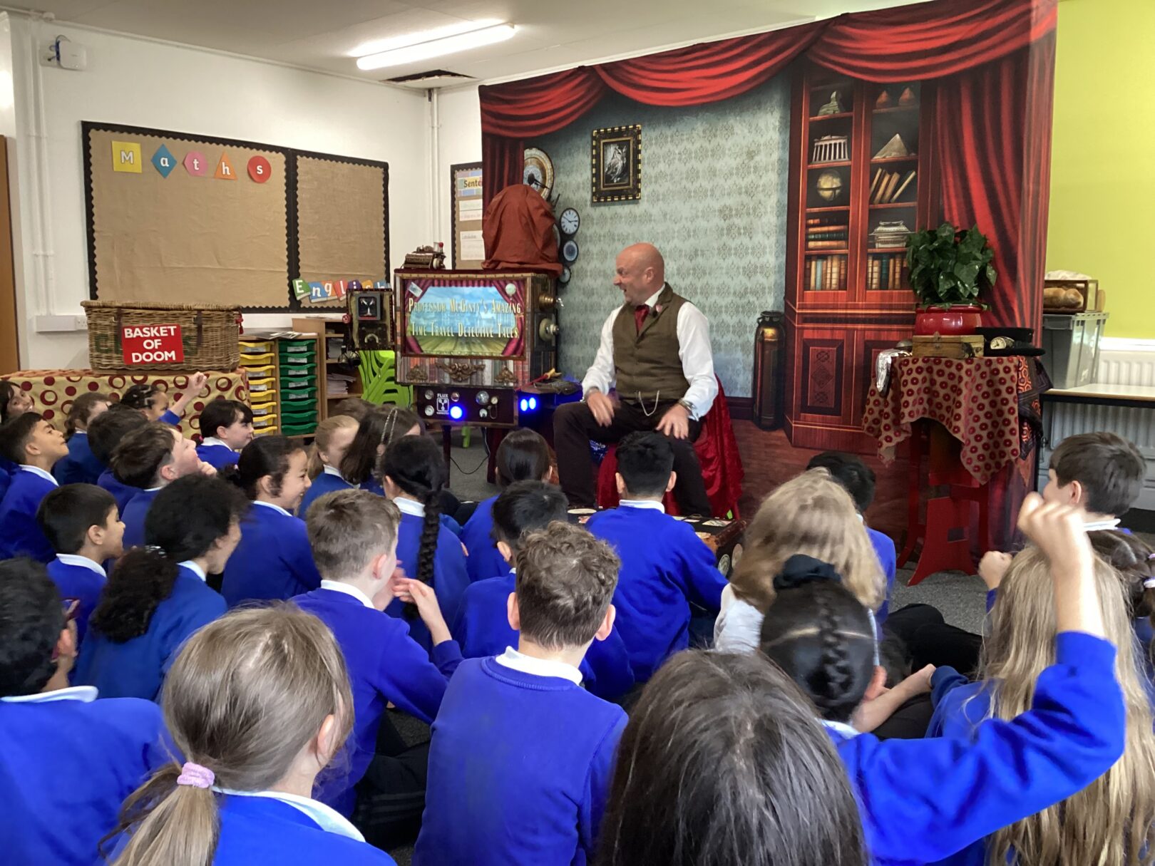 Header image for Year 4 – Professor McGinty Visit
